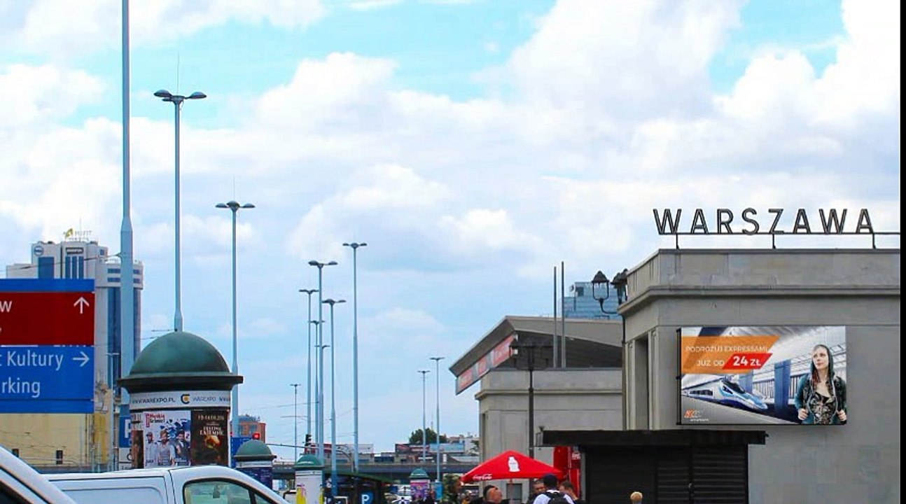 EKRAN LED WARSZAWA DWORZEC ŚRÓDMIEŚCIE TEL. 782 666 777