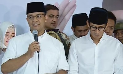 Anies: Anies-Sandi Mengabdi untuk Jakarta