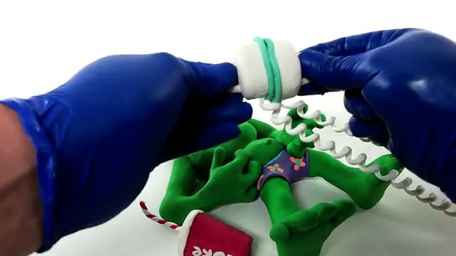 Hulk McDonald's Heart Attack! Fast Food Superheroes in Real Life Play Doh Animations