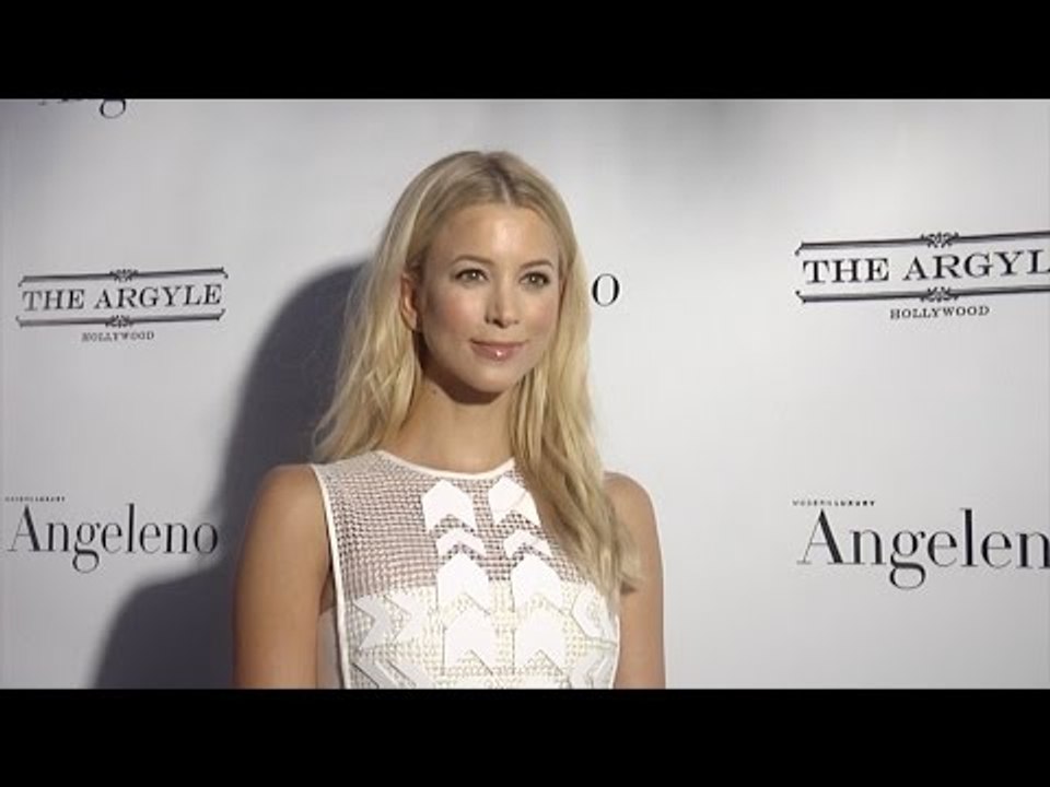 Sabina Gadecki (ENTOURAGE) arrives at Angeleno Magazine June Issue Launch