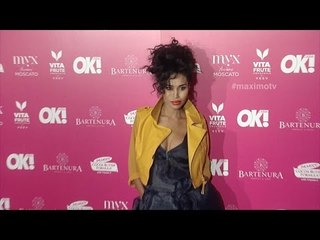 V Stiviano OK! So Sexy LA Event 2015 Red Carpet Arrivals