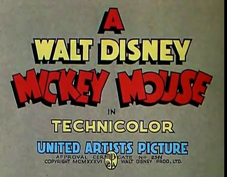 Mickey Mouse - Mickey's Elephant - 1936