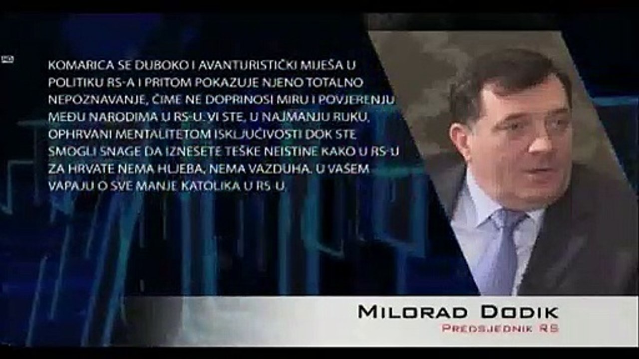 Ovo Čović neće moći oprostiti Dodiku…