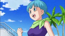 Dragon Ball Super ENGLISH REDUB - Beerus Slaps Bulma (Vegeta's SSJ Theme)