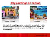 Italy paintings on canvas