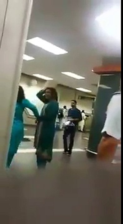 FIA ISLAMABAD Airport Beating Women Passenger