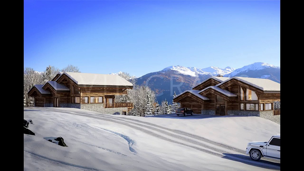 VENDU. Crans-Montana, luxueux chalet neuf à l'entrée de Crans.