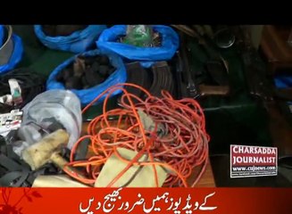 چارسدہ میں دہشتگردی کا خطرناک منصوبہ ناکام ۔ایک دہشت گرفتار