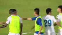 Samson Red Card and  Inappropriate behavior towards rivals fans - Ceres La Salle vs T&T Ha Noi FC  3-1  19.04.2017 (HD)
