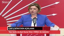 Böke: Her türlü derken buna Sine-i Millet de dahildir