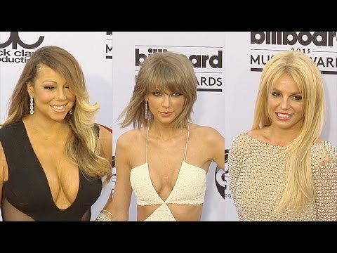 Taylor Swift, Mariah Carey, Britney Spears Billboard Music Awards 2015 Red Carpet