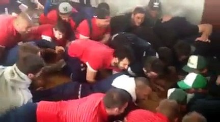 Battus, les réservistes de Peyrehorade chantent avec leurs adversaires