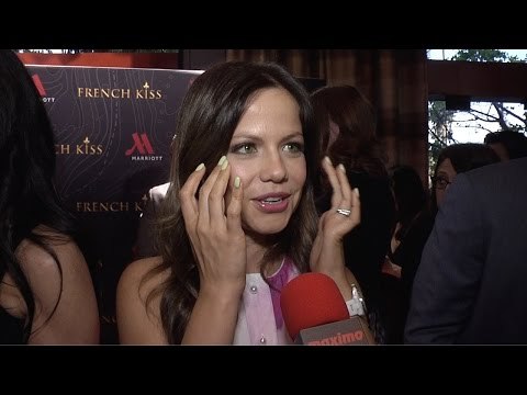 Tammin Sursok INTERVIEW French Kiss Short Film World Premiere Red Carpet