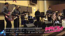 Show del recuerdo nueva ola Lima Grupo IMPACTOS - Varios temas en Mama Fela - Barranco Peru
