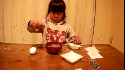 節分イベント！恵方巻きの納豆巻きの具を作るよ！ れんちゃんねる16話