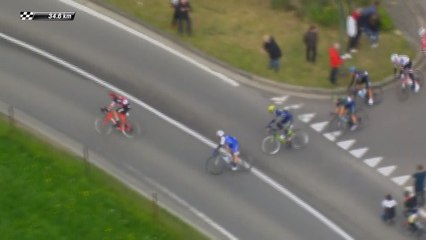 De Marchi attaque encore -  La Flèche Wallonne 2017