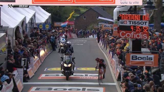 Deuxième ascension du Mur de Huy - La Flèche Wallonne 2017