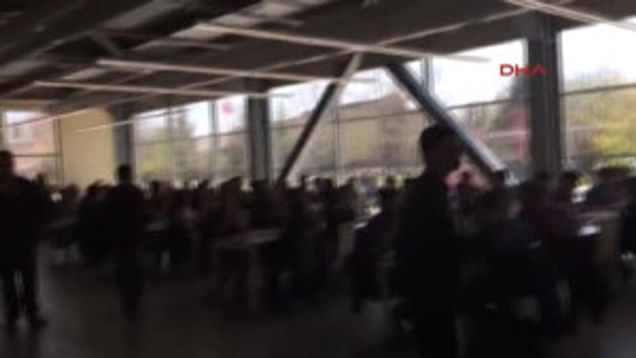 Eskişehir Üniversite Yemekhanesinde Arbede-2