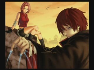 Sakura Et Chiyo VS Sasori