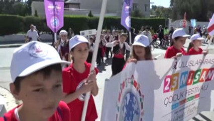 KKTC'de 23 Nisan Ulusal Egemenlik ve Çocuk Bayramı Kutlaması