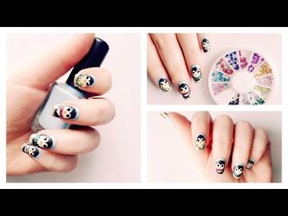 CUTE PENGUINS  NAIL ART TUTORIAL