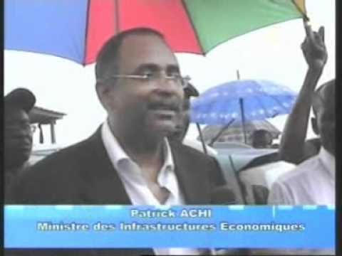 Le Ministre des infrastructures économiques a constaté les dégats sur l'autoroute du Nord