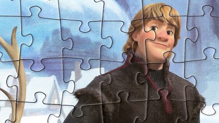 Puzzle Game Frozen Kristoff - Disney - Dėlionė - Puzle Kid