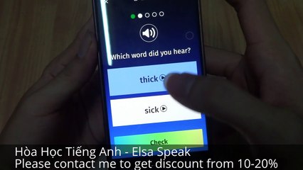 Learning English Pronunciation With Elsa Speak - Học Phát Âm Tiếng Anh với Elsa Speak