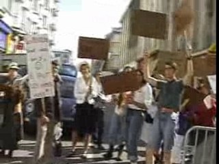 Manif anti-ecolo a Brest