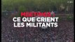 Mélenchon, Le Pen, Macron, Fillon : que crient leurs militants dans les meetings ?