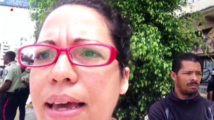 Diputado Pizarro encabeza una de las marchas opositoras
