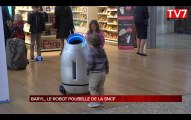 Découvrez Baryl, le petit robot poubelle de la SNCF