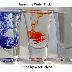 Renklerin Bardak İçindeki Harika Dağılışı