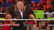 WWE Raw Aj lee & Brie Bella vs Paige & Nikki Bella 9 15 14 (2)