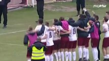FK Mladost DK - FK Sarajevo 2:3 / Igrači i navijači Sarajeva proslavili pobjedu
