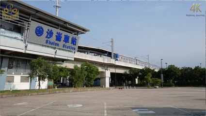 沙崙車站 / Shalun（4K Video 2160P）台灣鐵道之旅 Taiwan Railway Journey