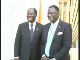 Le Président Alassane Ouattara a rencontré le Conseil National de Transition Lybien