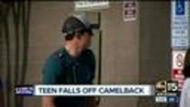 Teen remains hospitalized after falling 100 feet at Camelback Mountain
