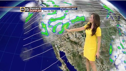 Afternoon breezes as temperatures rise in the Valley