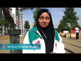 Samsung Blogger - Iran Archery - Zahra Javanmardsistani, Paralympics 2012
