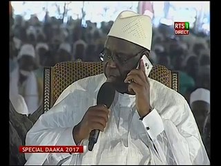 Alpha Condé, Président de la Guinée appelle en direct Macky Sall pour présenter ses condoléances