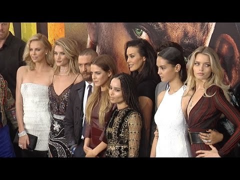 MAD MAX: Fury Road LA Premiere Tom Hardy, Charlize Theron, Rosie Huntington-Whitley