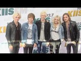 R5 Ross, Riker, Rocky, Rydel, Ellington KIIS FM Wango Tango 2015 Pink Carpet Arrivals