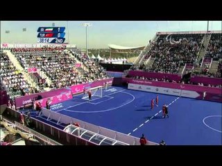 Football 5-a-side - IRI vs TUR - 2nd half - Men's 5-8 Semifinal 1 - London 2012 Paralympic Games.mp4