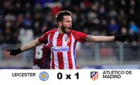Saúl Ñiguez - Leicester 0 x 1 Atletico Madrid