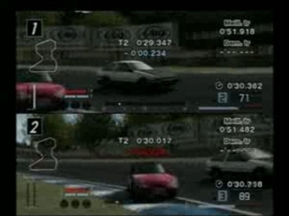 GT4 duel 3 AE86 vs cappuccino all around inital D