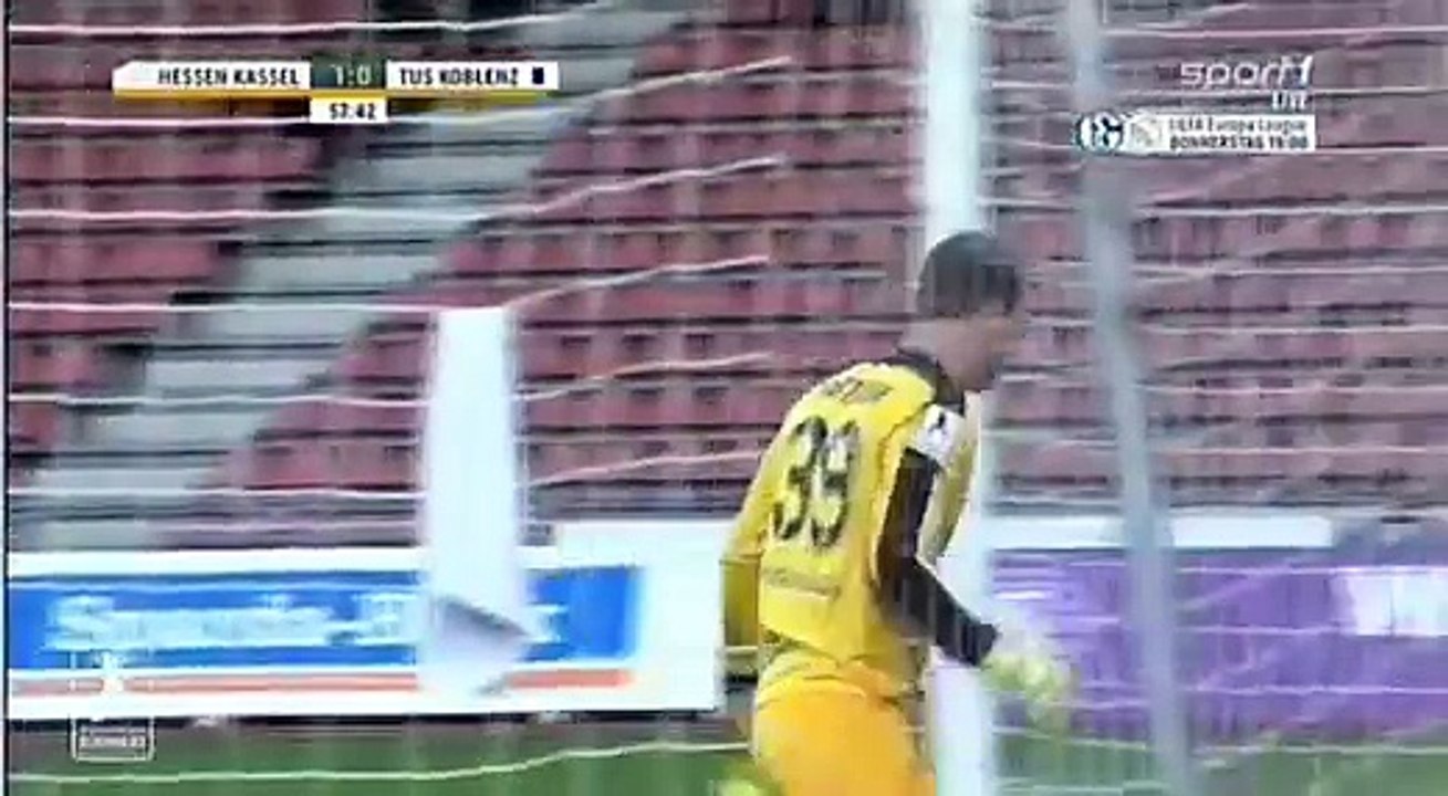 Hessen Kassel 1:1 Tus Koblenz  (German Regionalliga South-West17 April 2017)