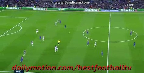FC Barcelona 1st Big Chance - FC Barcelona vs Juventus - Champions League - 19.04.2017