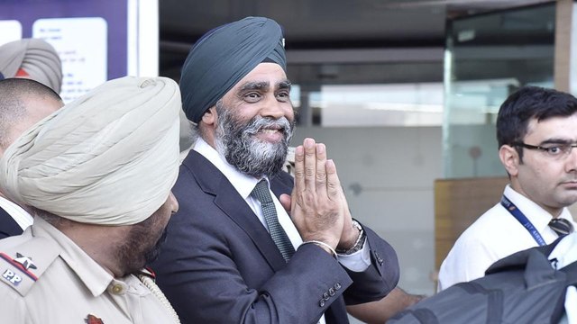 harjit singh sajjan arrives punjab