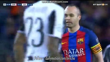 Juventus 1st BIG Chance - Barcelona 0-0 Juventus - 19.04.2017